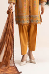 3 Piece Embroidered Dobby Lawn Suit