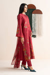 3 Piece Embroidered Dobby Jacquard Suit