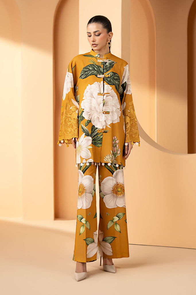 Maria B 2 Piece Embroidered Arabic Lawn Suit, view 1