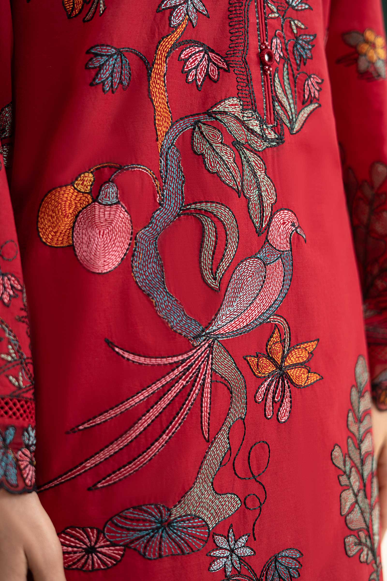 3 Piece Embroidered Lawn Suit