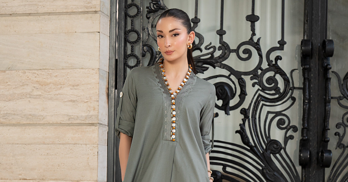 2 Piece Embroidered Lawn Suit
