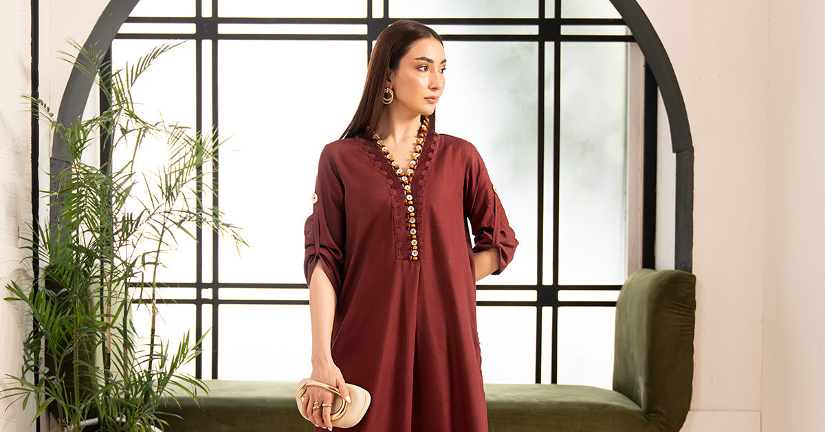 2 Piece Embroidered Lawn Suit