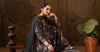 3 Piece Embroidered Raw Silk Suit