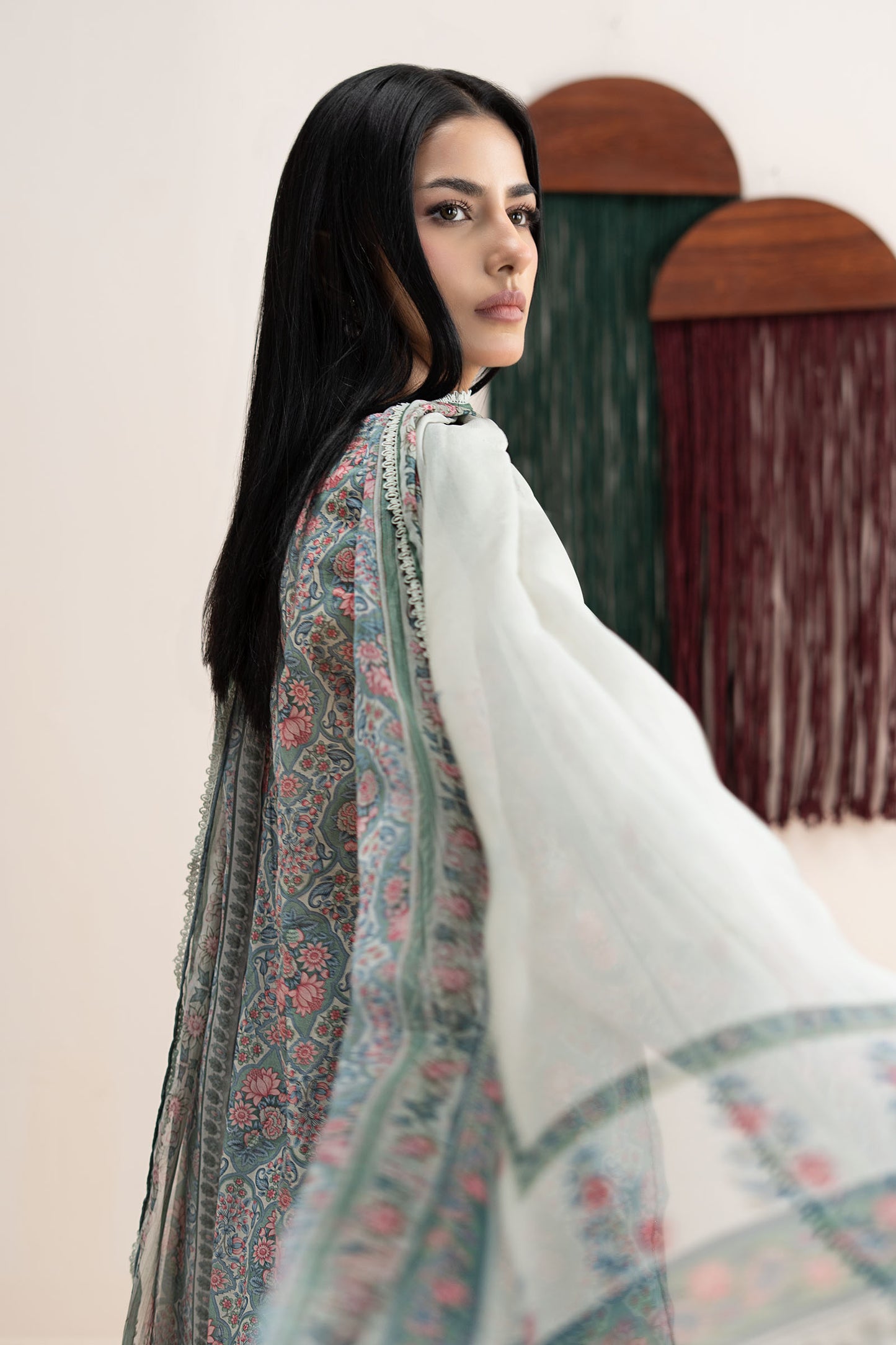 3 Piece Embroidered Lawn Suit