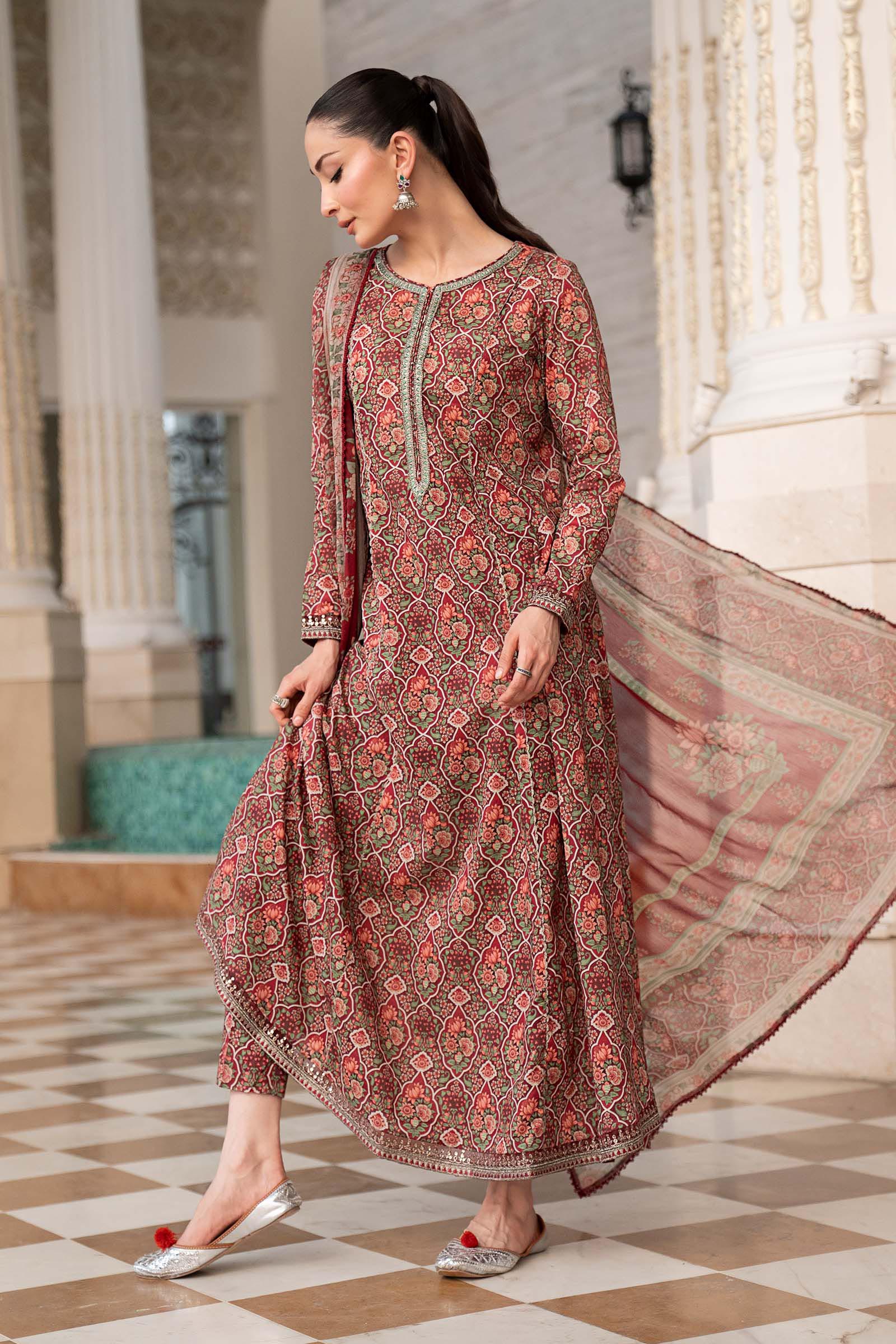3 Piece Embroidered Lawn Suit
