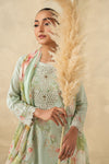 3 Piece Embroidered Dobby Lawn Suit