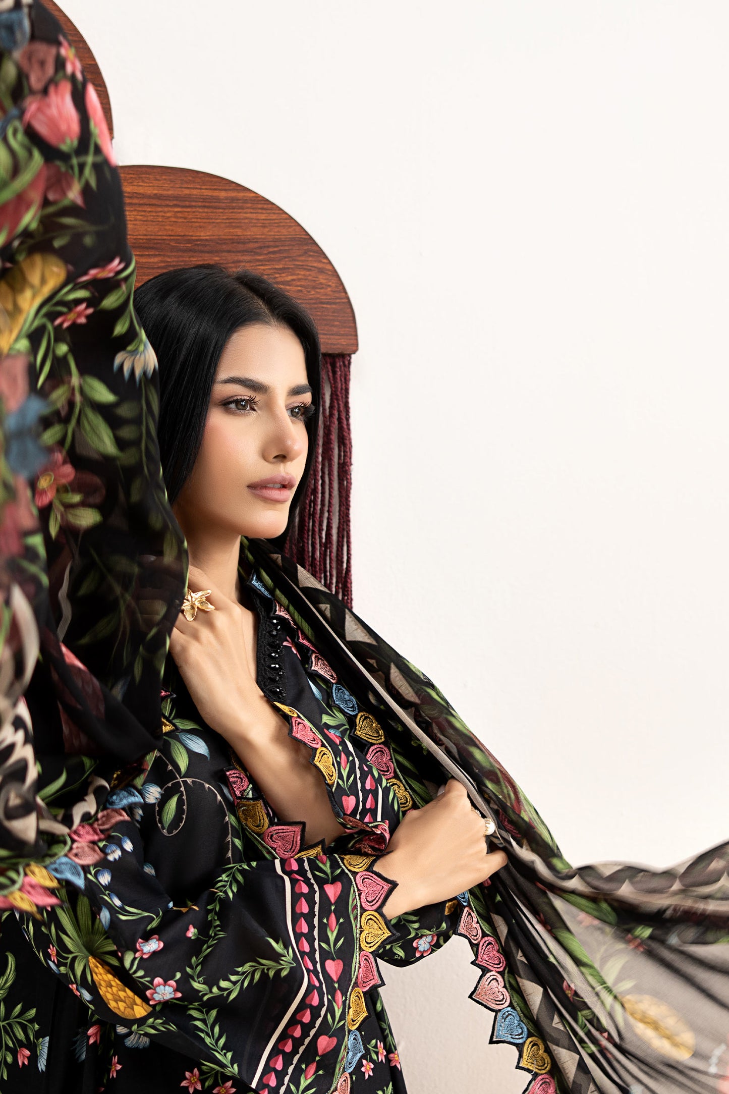 3 Piece Embroidered Lawn Suit