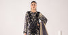 3 Piece Embroidered Raw Silk Suit
