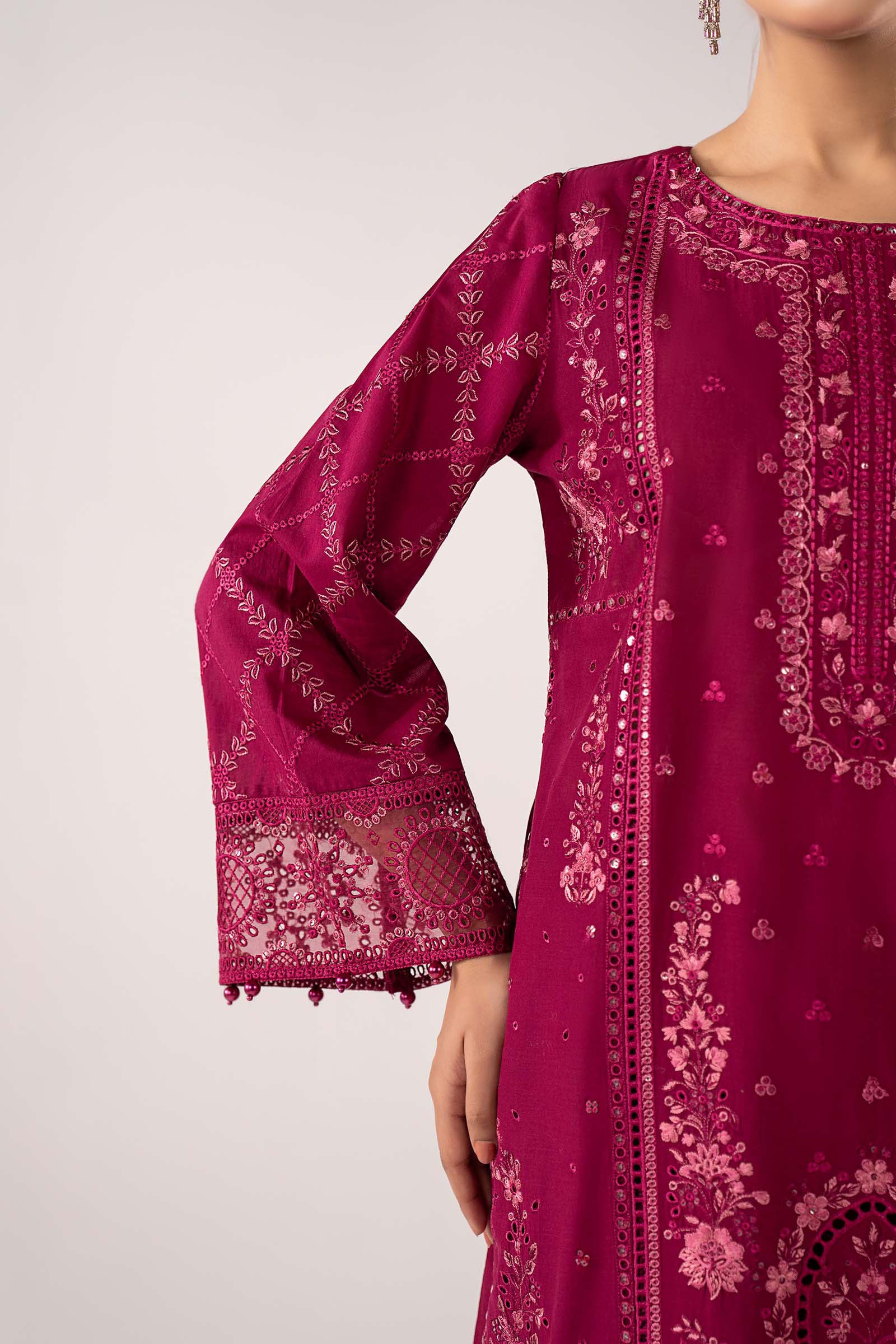 3 Piece Embroidered Lawn Suit