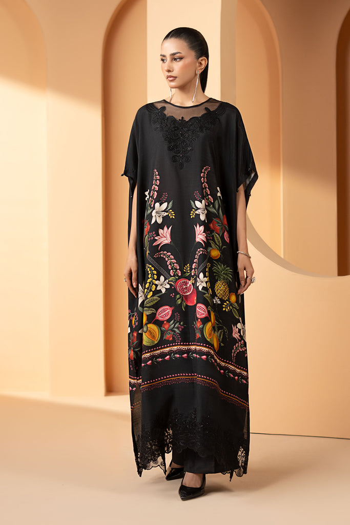 Maria B 2 Piece Embroidered Raw Silk Suit, view 1