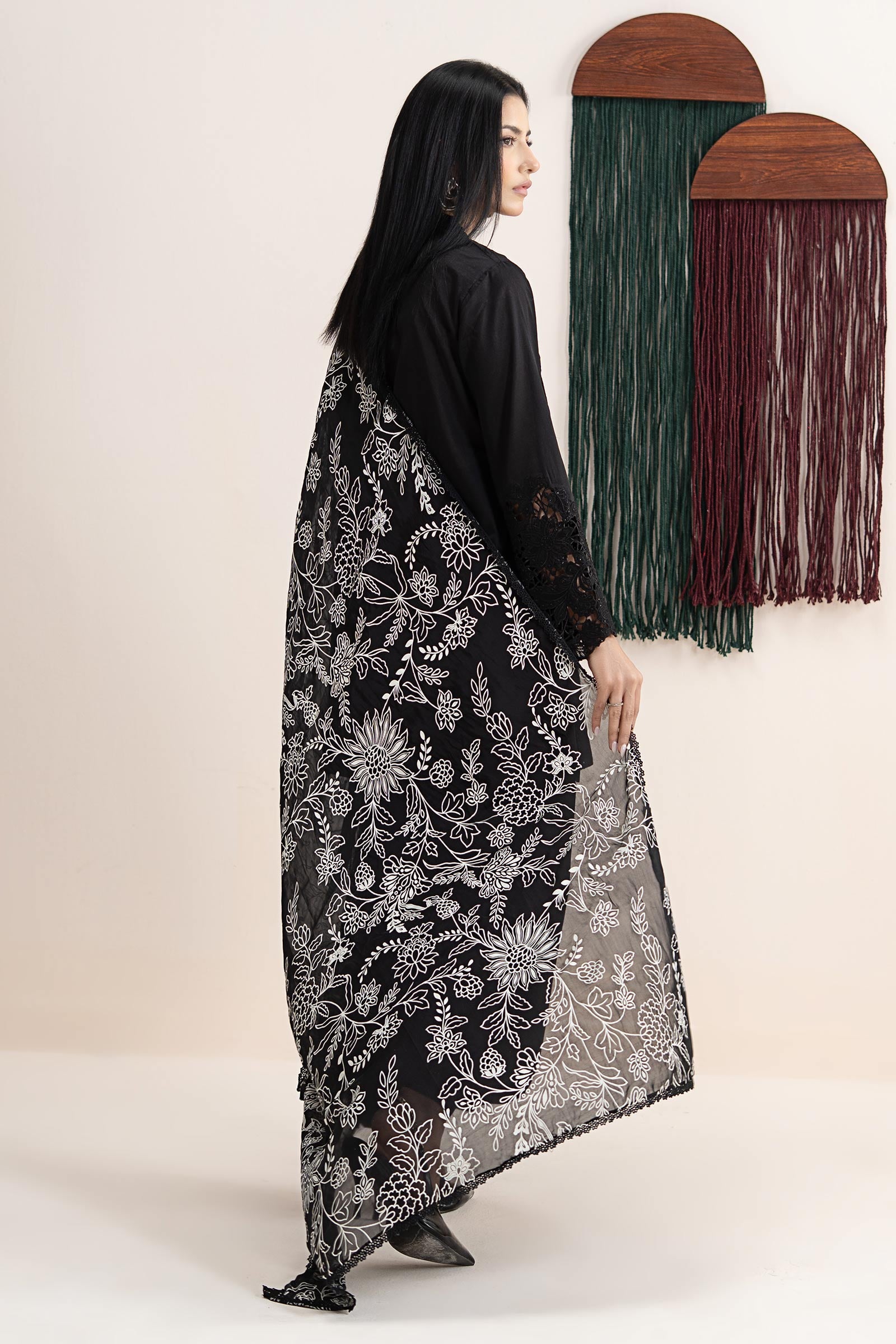 3 Piece Embroidered Lawn Suit