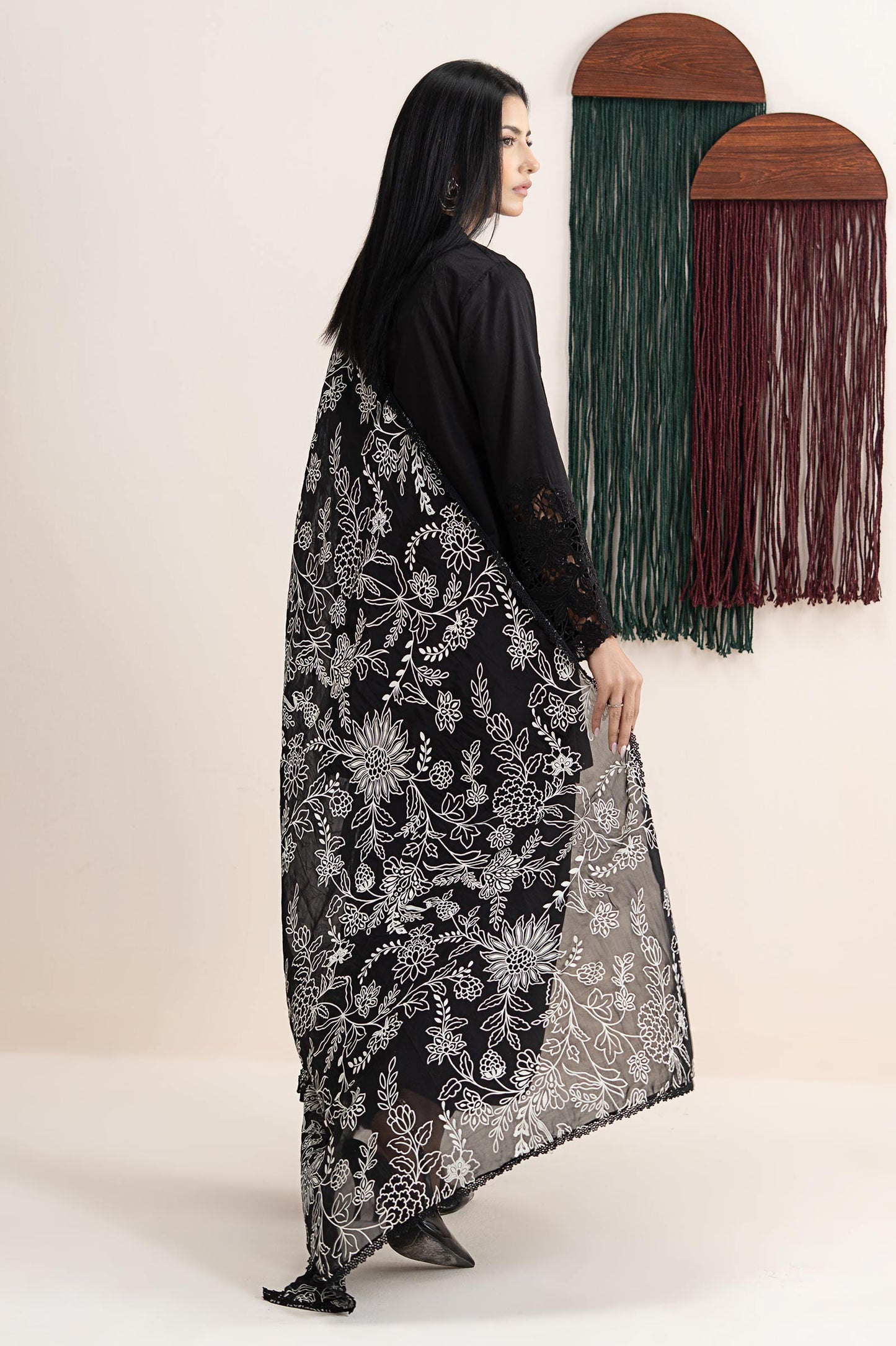 3 Piece Embroidered Lawn Suit