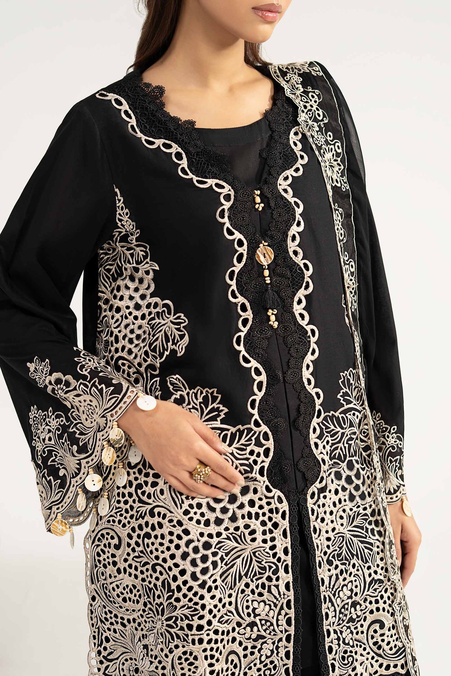 3 Piece Embroidered Lawn Suit