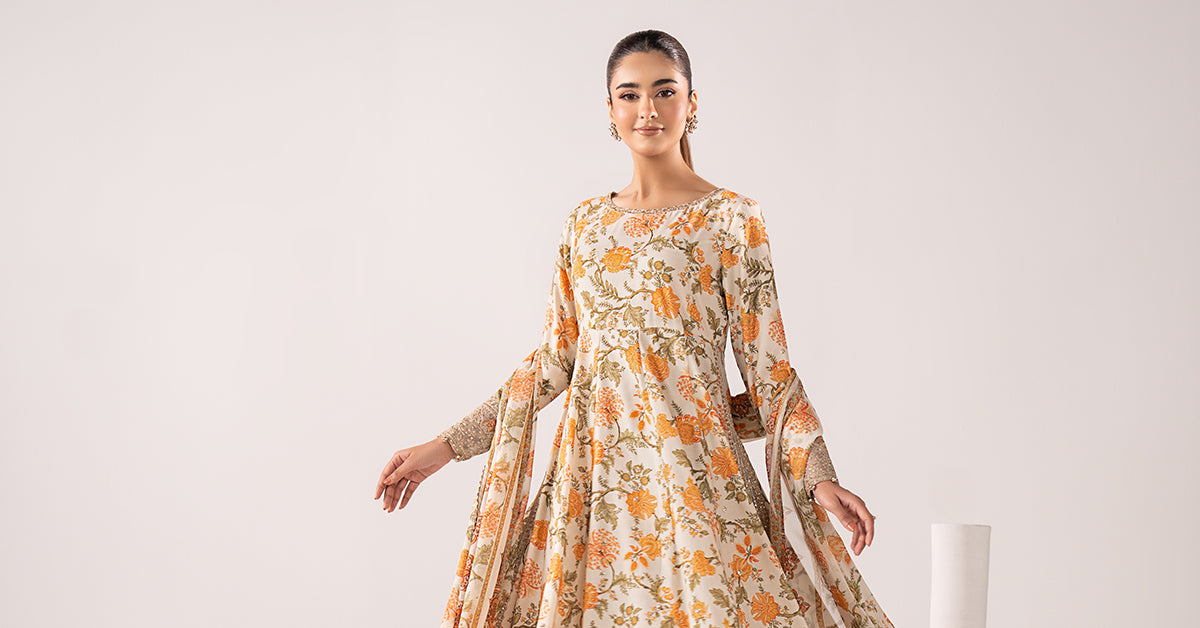 3 Piece Embroidered Lawn Suit
