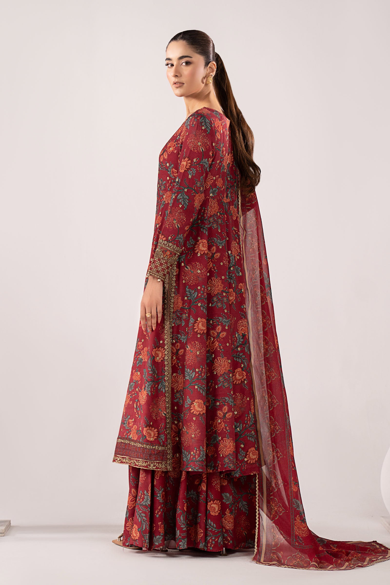 3 Piece Embroidered Lawn Suit