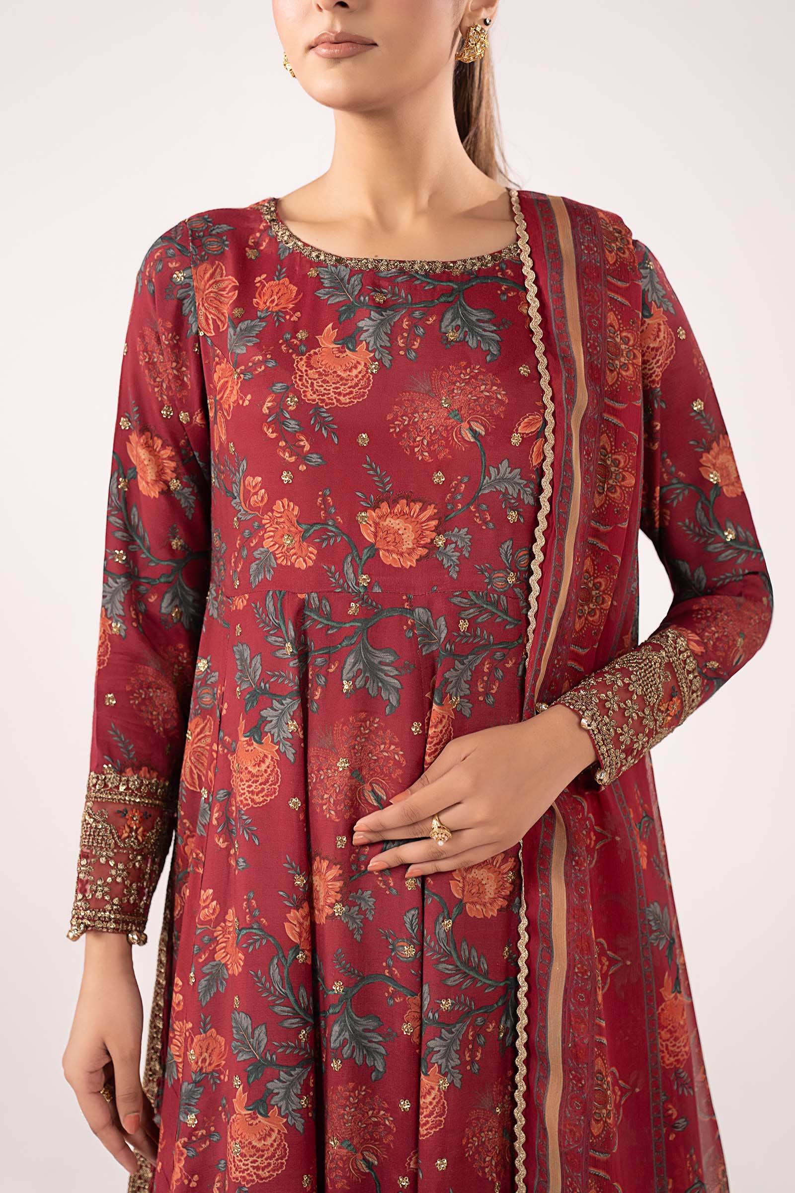 3 Piece Embroidered Lawn Suit