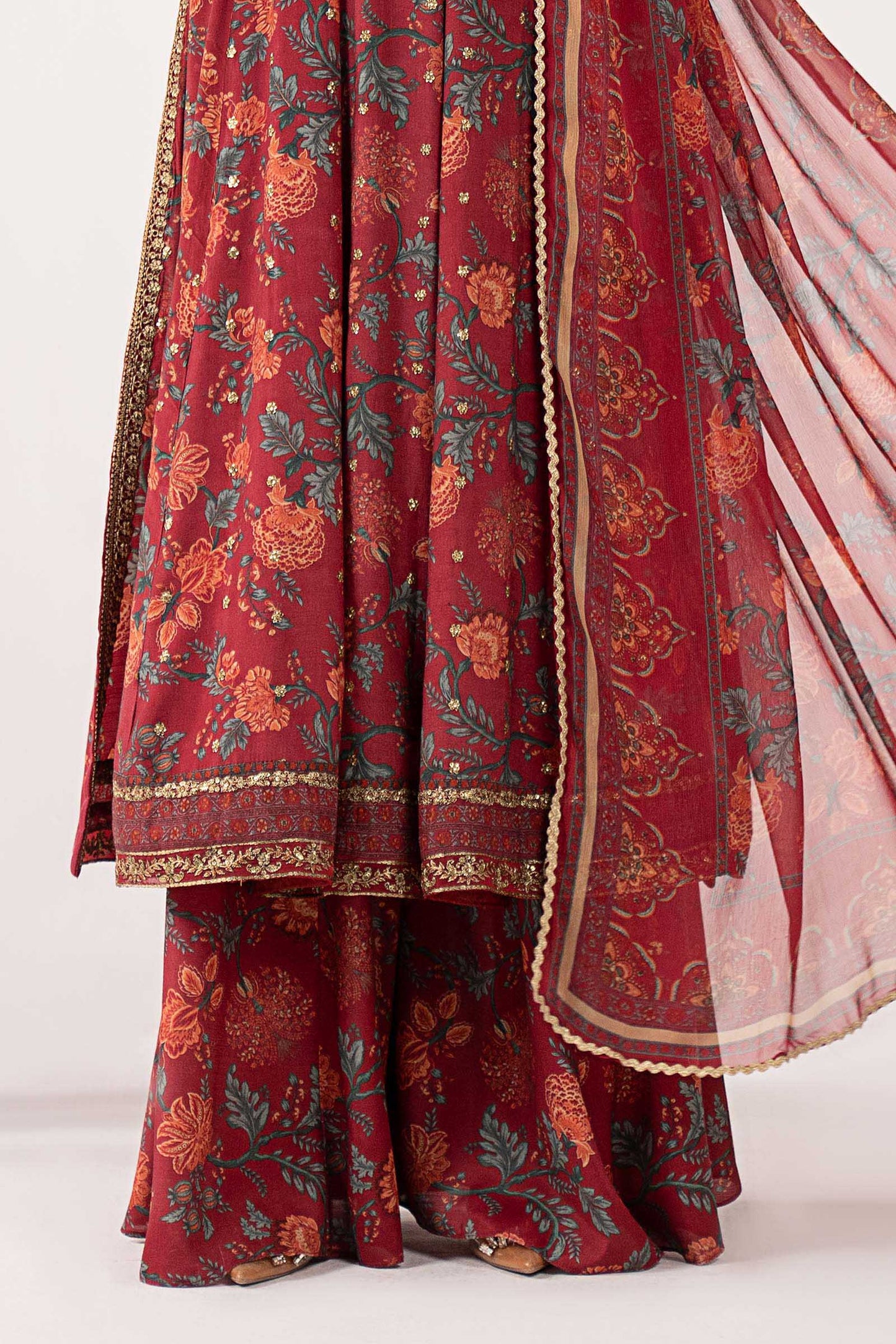 3 Piece Embroidered Lawn Suit