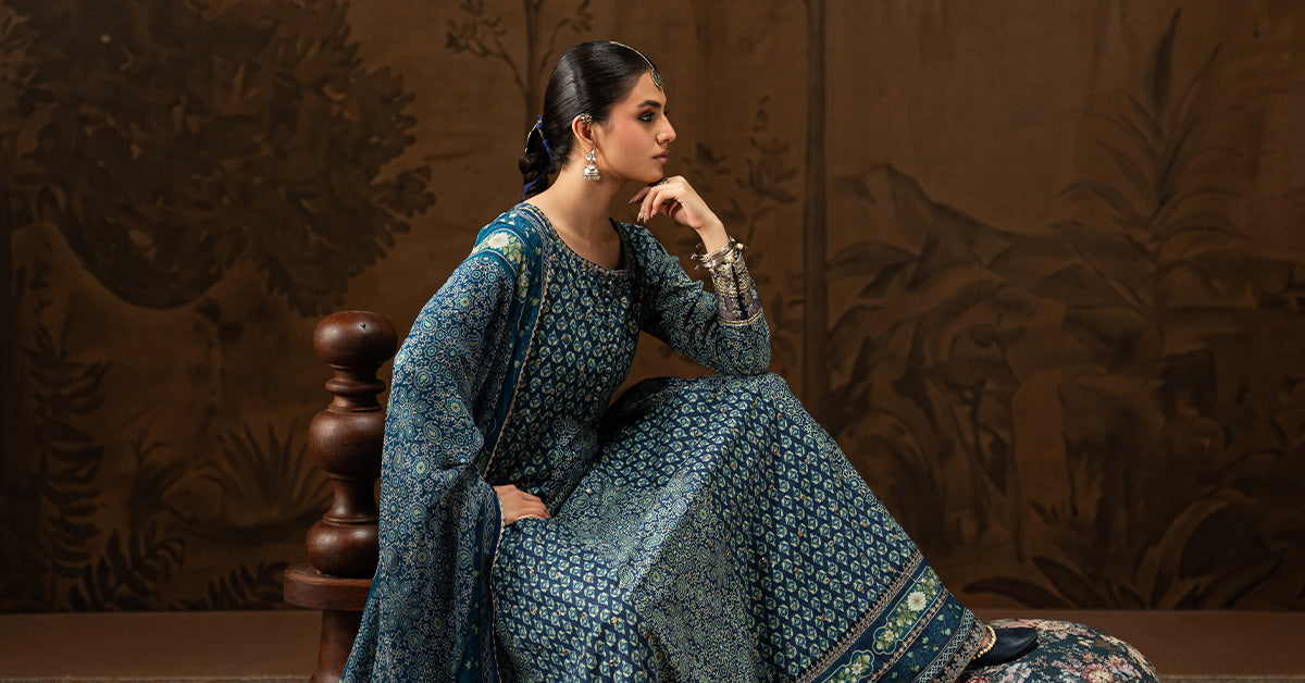 3 Piece Embroidered Lawn Suit
