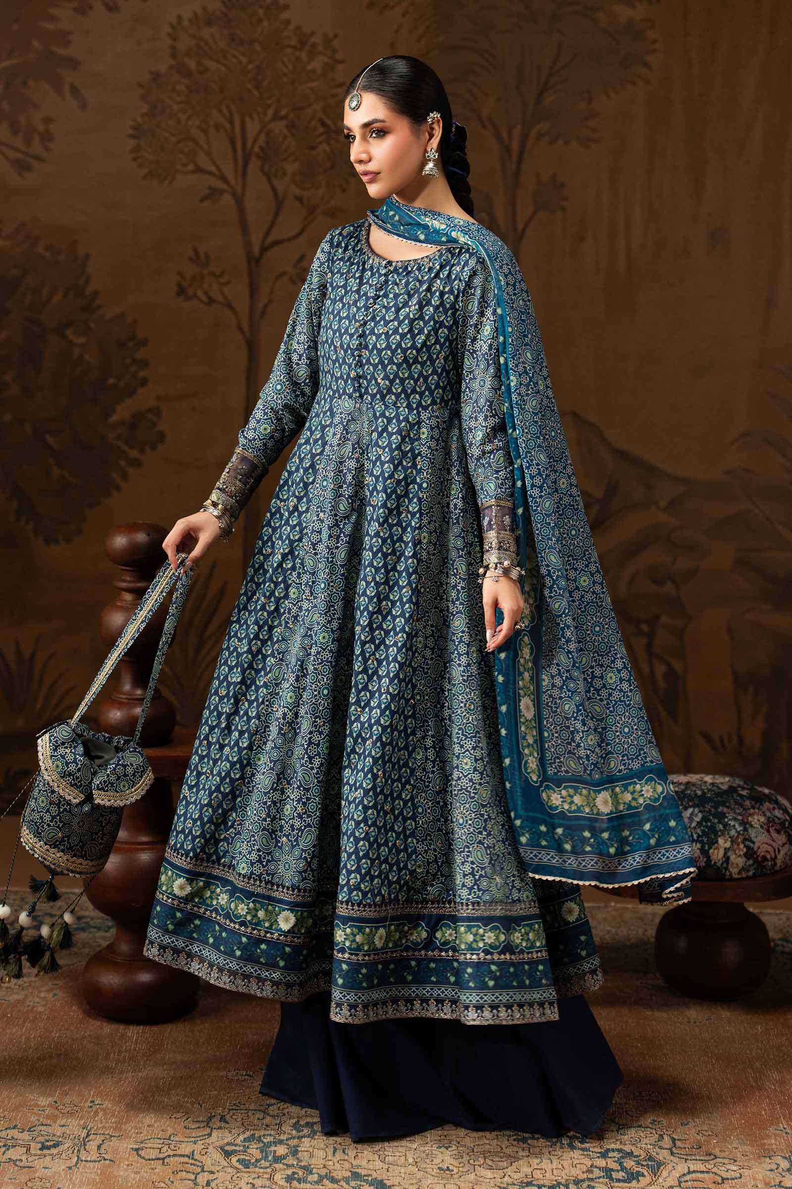 3 Piece Embroidered Lawn Suit