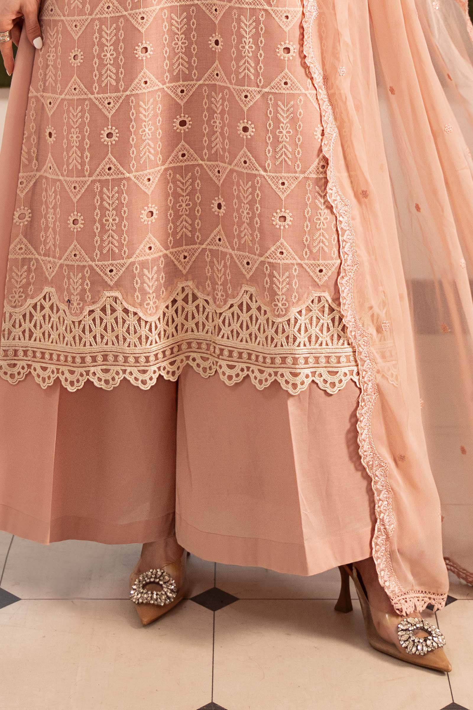 3 Piece Embroidered Lawn Suit