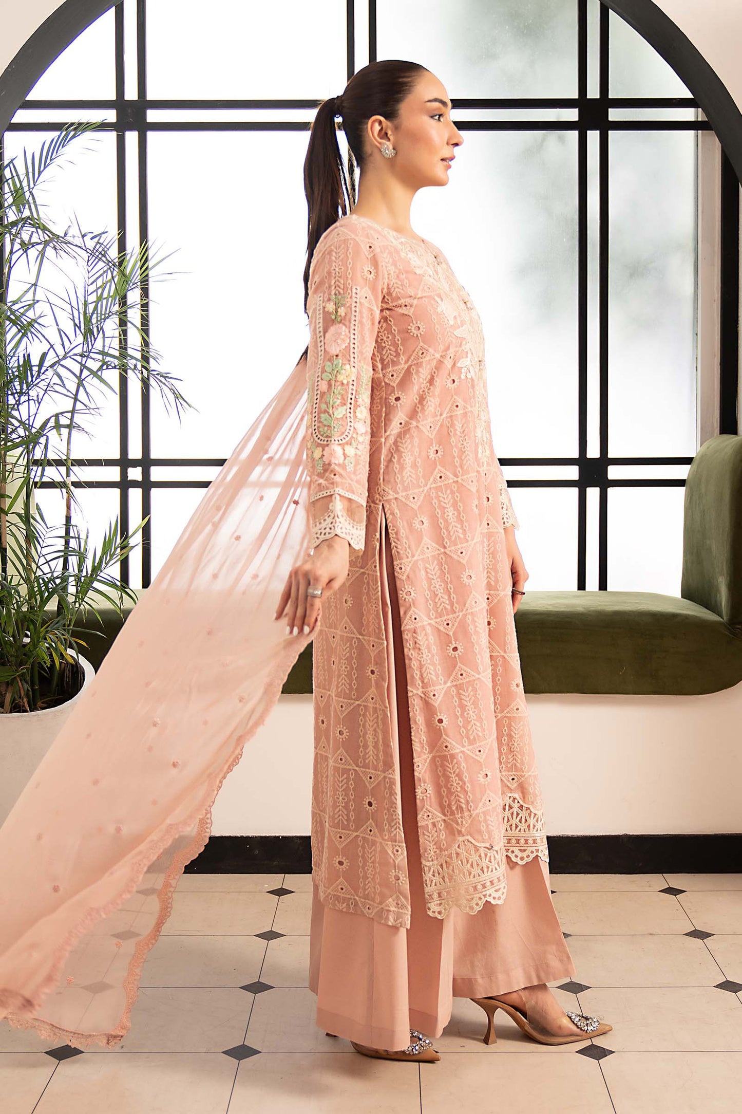 3 Piece Embroidered Lawn Suit