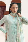 3 Piece Embroidered Dobby Jacquard Suit