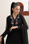 3 Piece Embroidered Cotton Net Suit