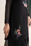 3 Piece Embroidered Cotton Net Suit