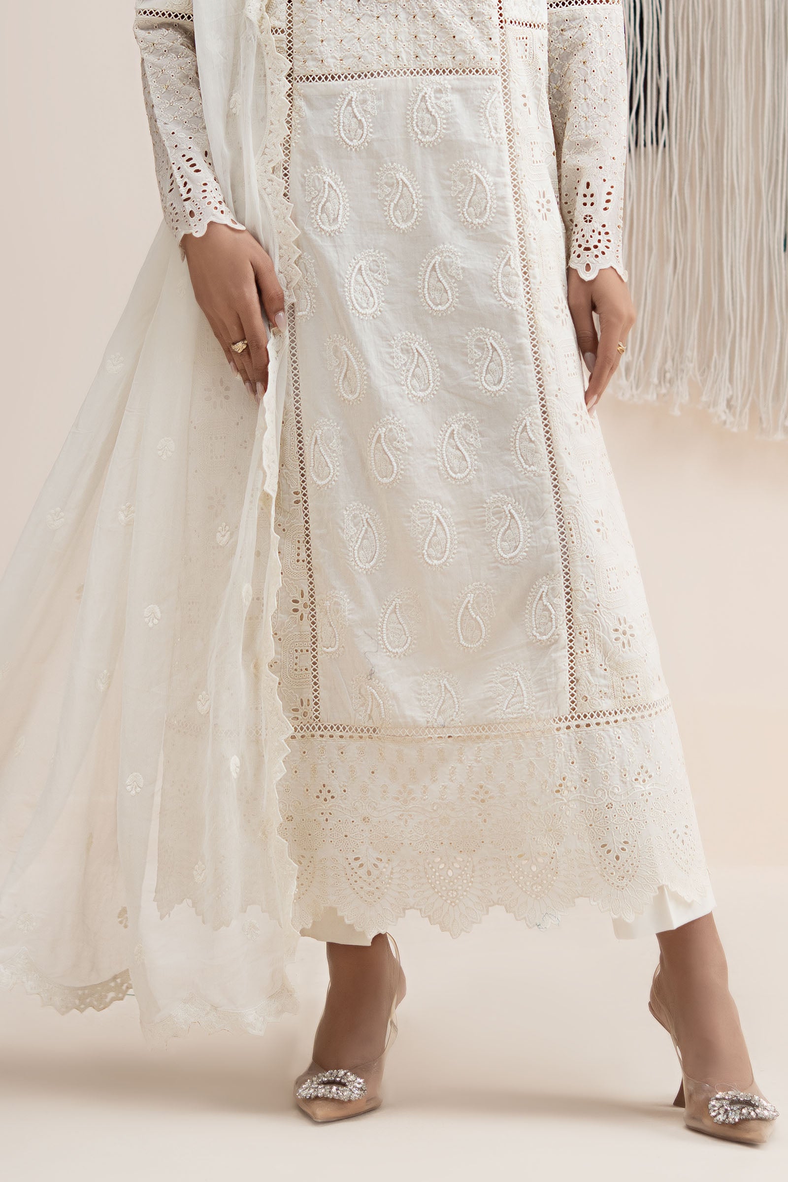 3 Piece Embroidered Lawn Suit