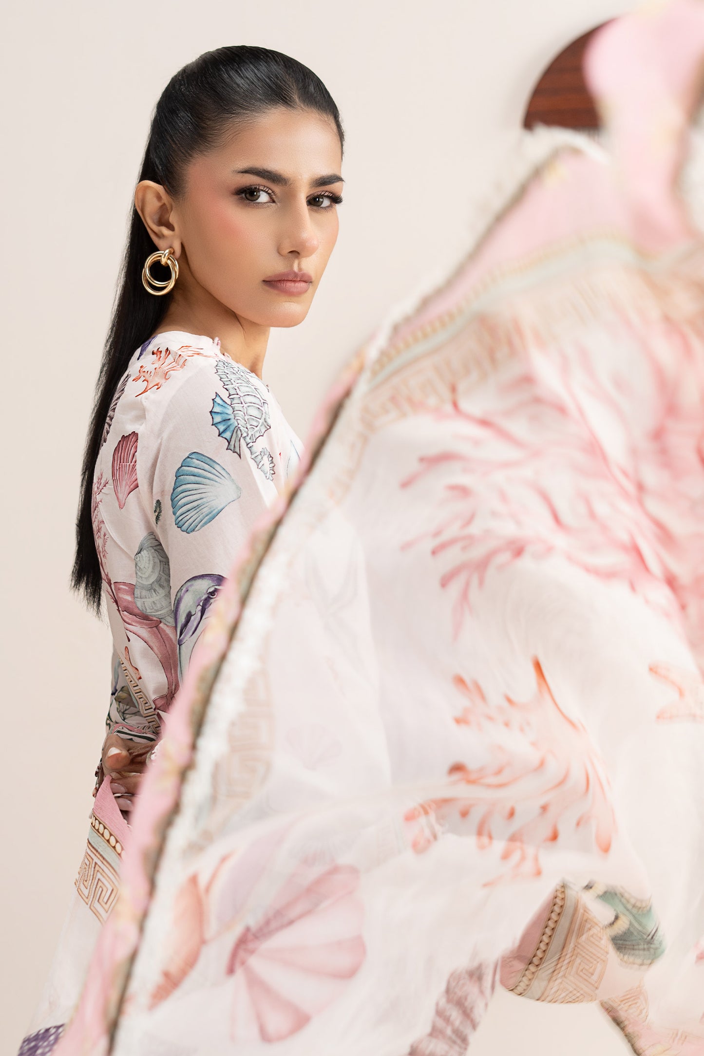 3 Piece Embroidered Lawn Suit