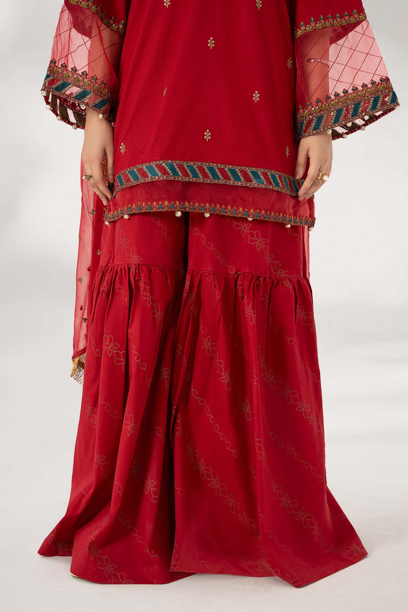 3 Piece Embroidered Lawn Suit