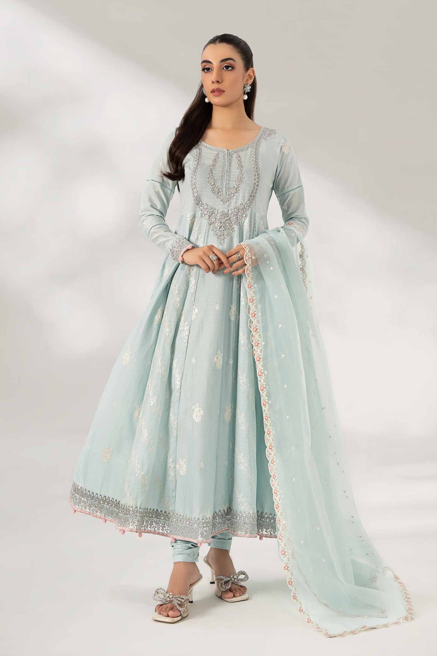 3 Piece Embroidered Lawn Suit