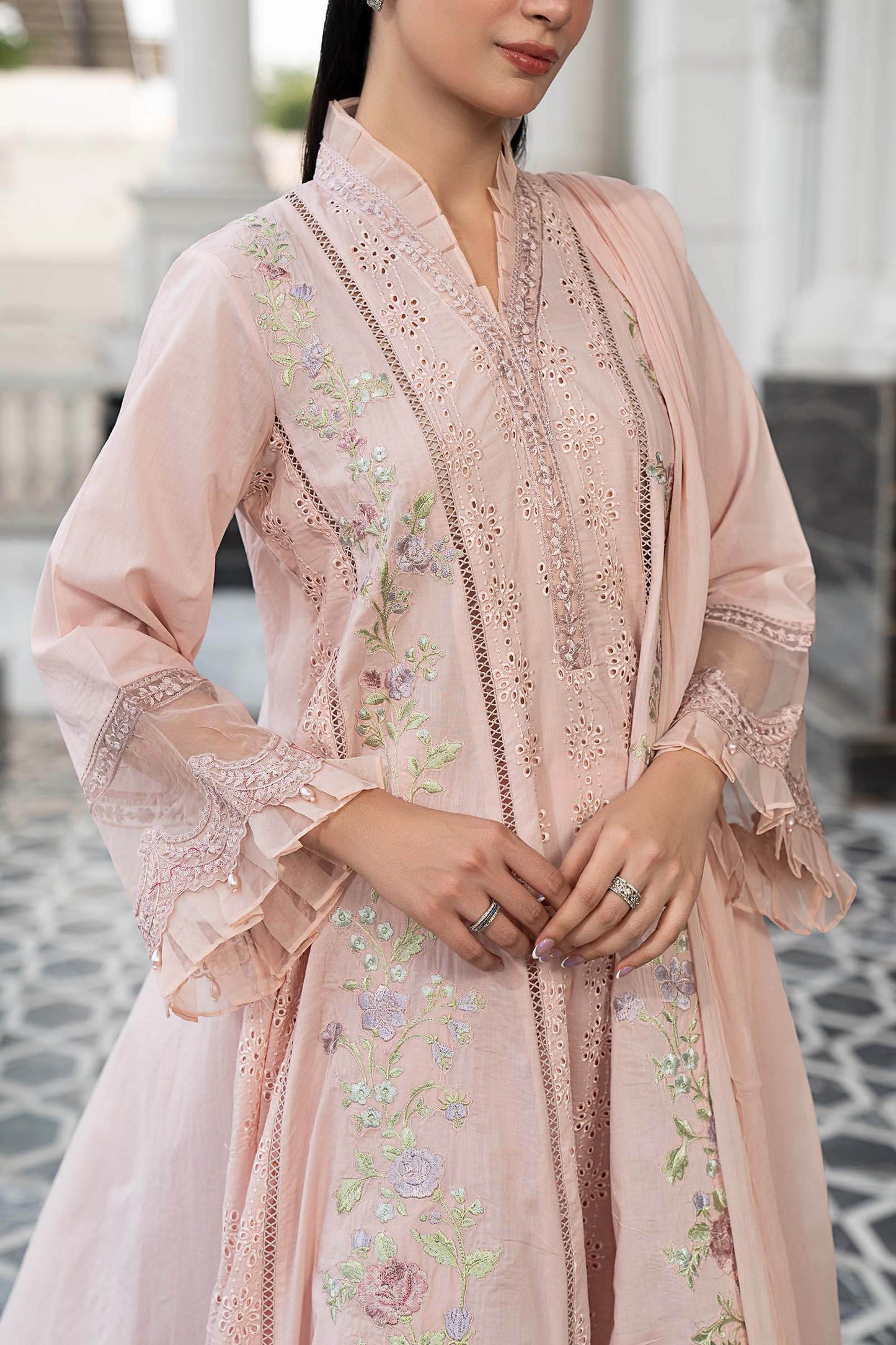 3 Piece Embroidered Lawn Suit