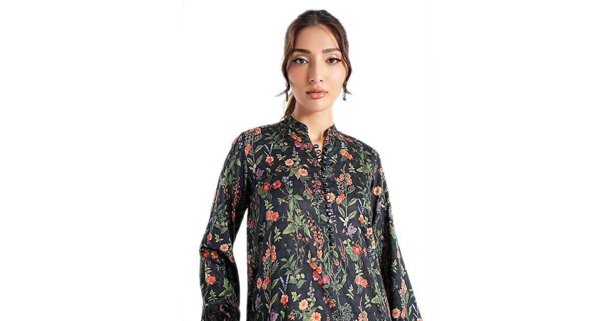 3 Piece Embroidered Suit