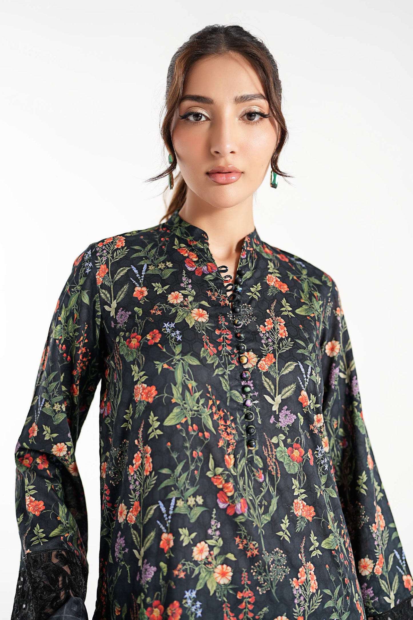 3 Piece Embroidered Suit