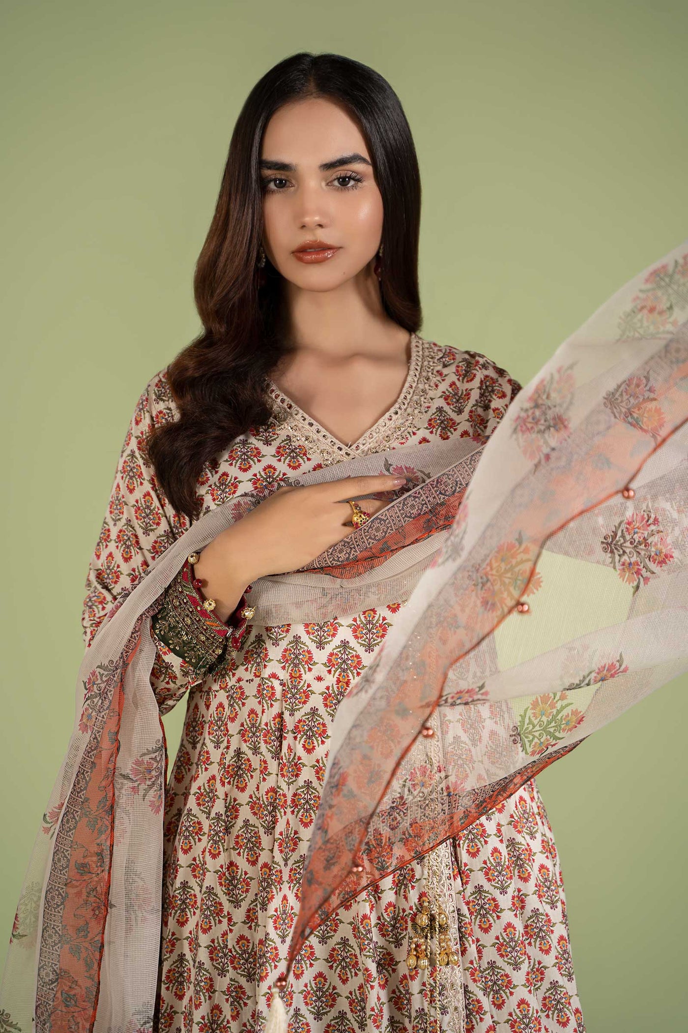 3 Piece Embroidered Lawn Suit