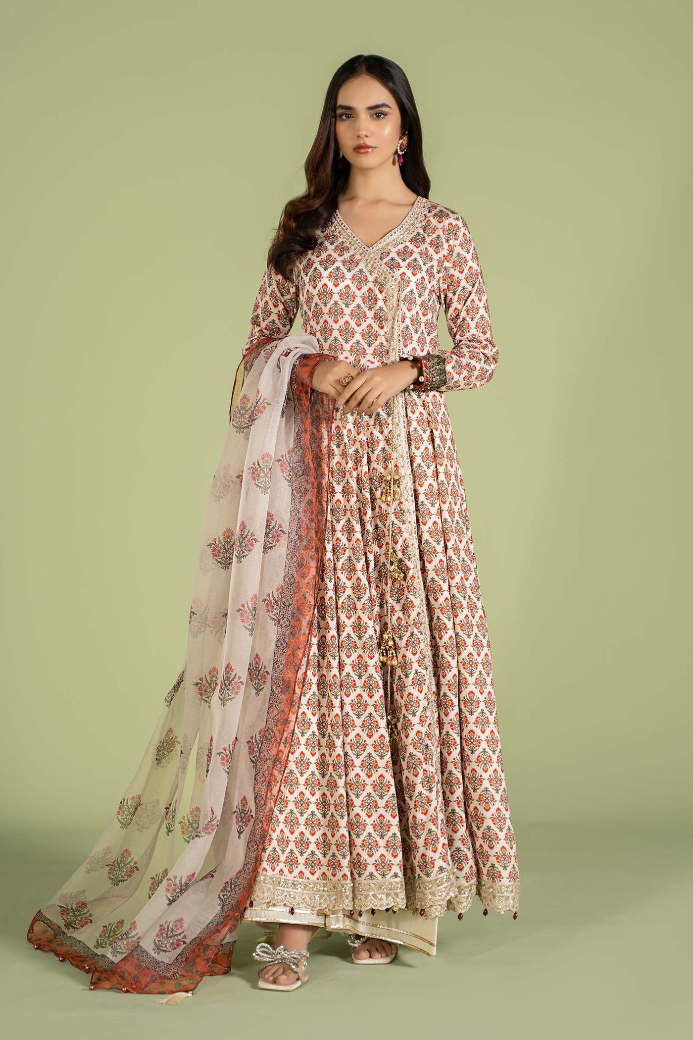 3 Piece Embroidered Lawn Suit