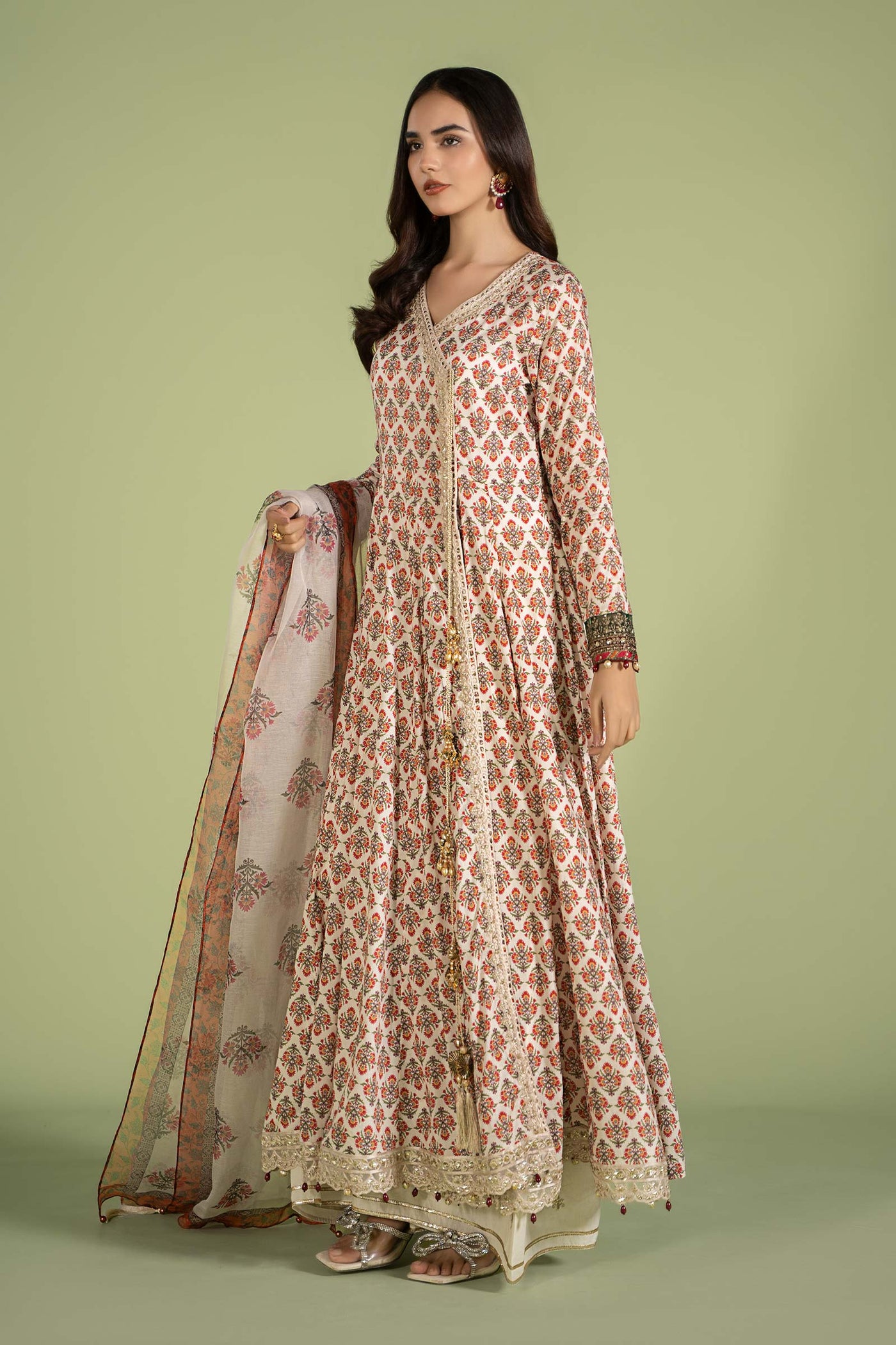 3 Piece Embroidered Lawn Suit