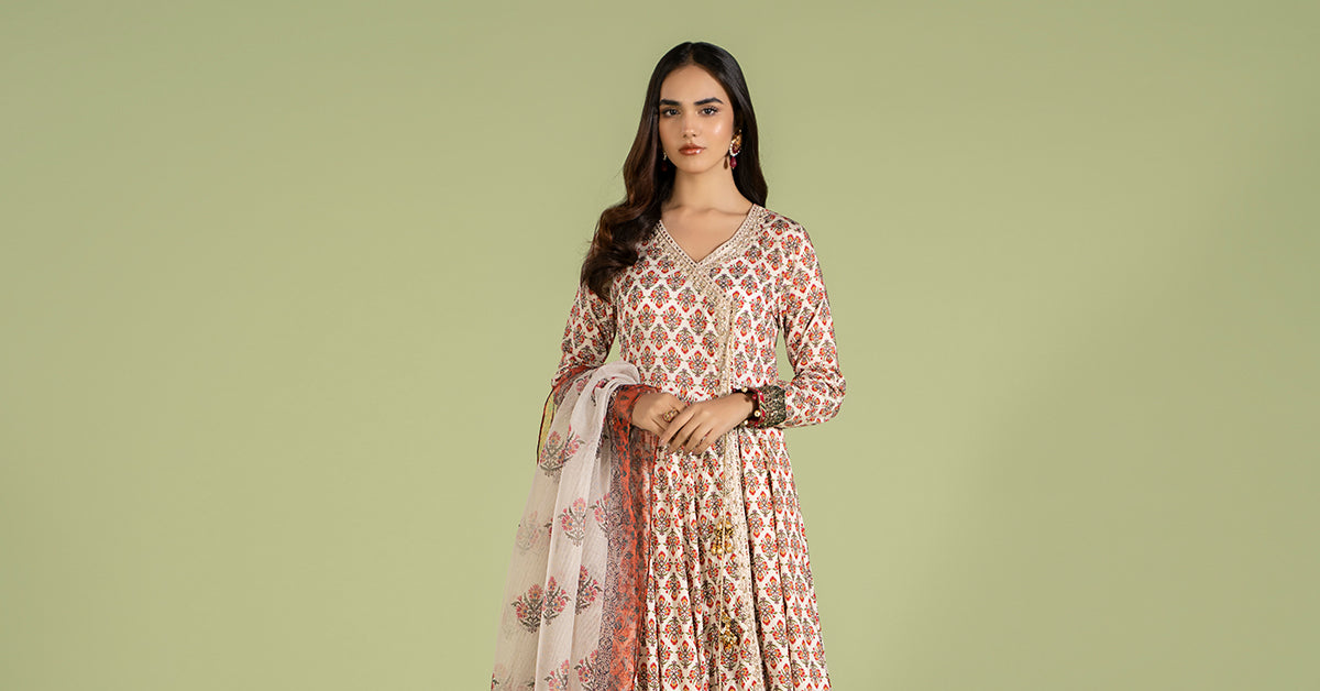 3 Piece Embroidered Lawn Suit
