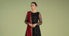 3 Piece Embroidered Net Suit