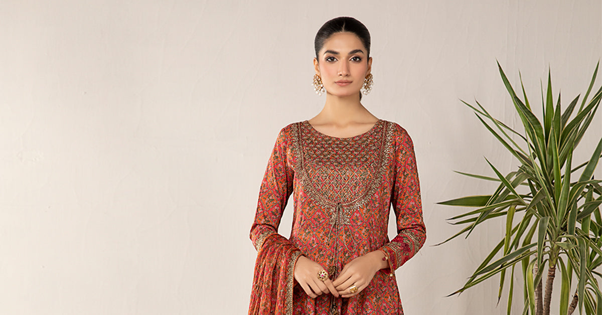 3 Piece Printed Lawn Suit