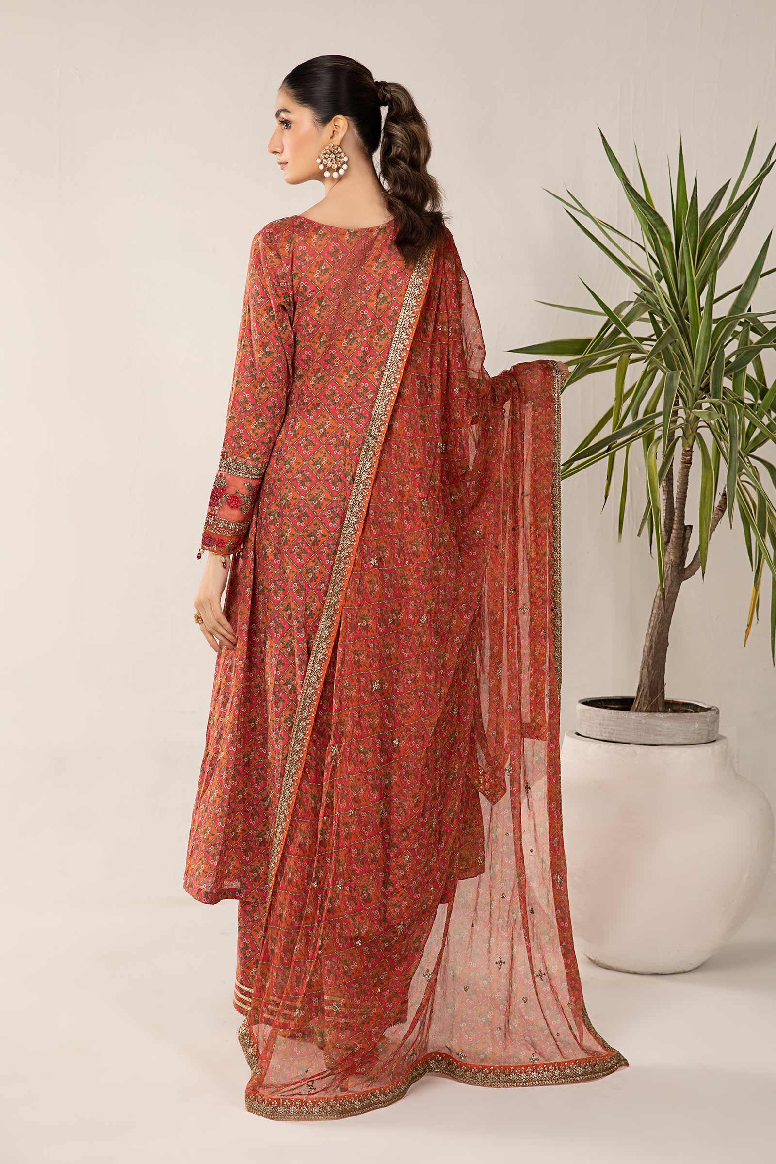 3 Piece Printed Lawn Suit