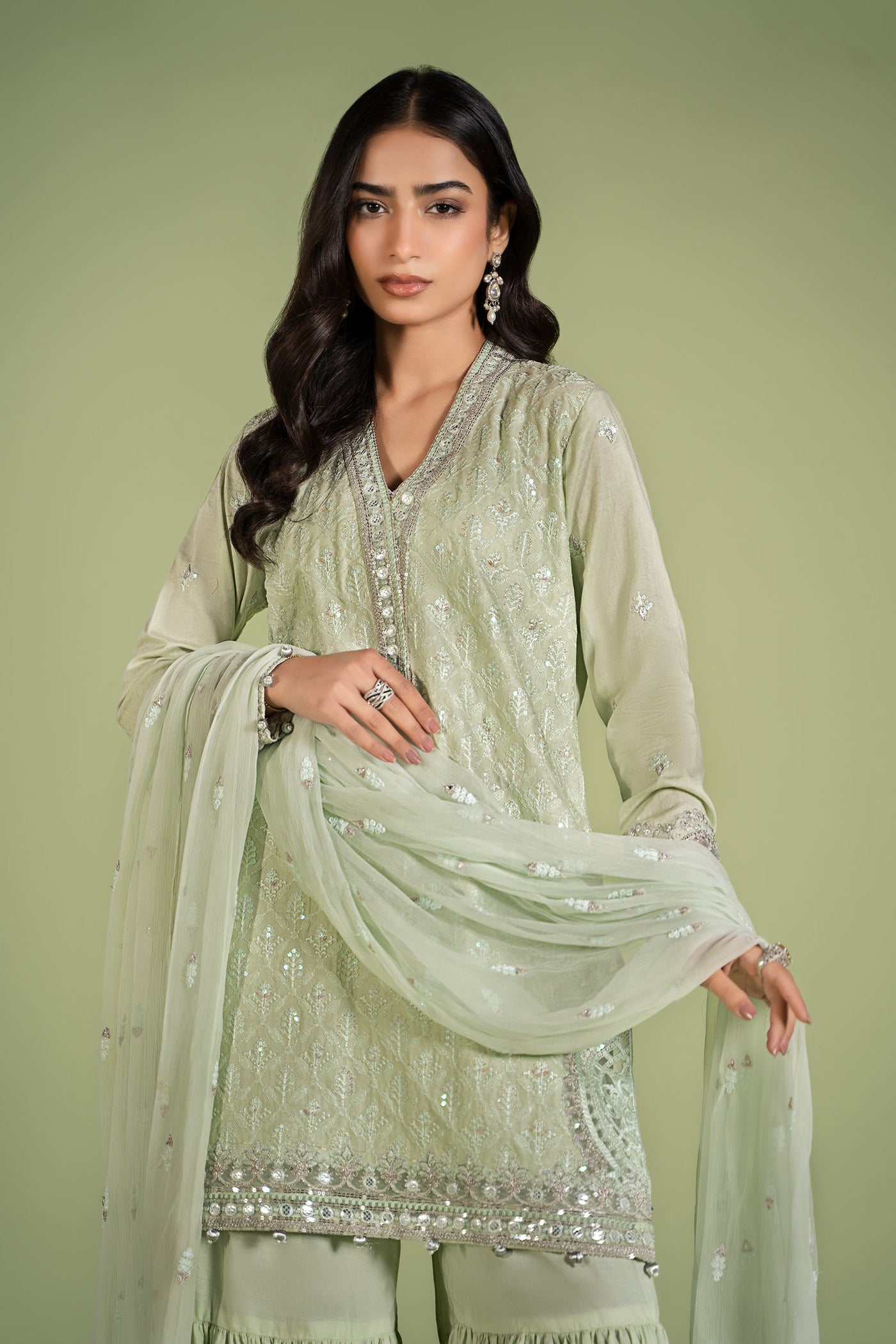 3 Piece Embroidered Lawn Suit