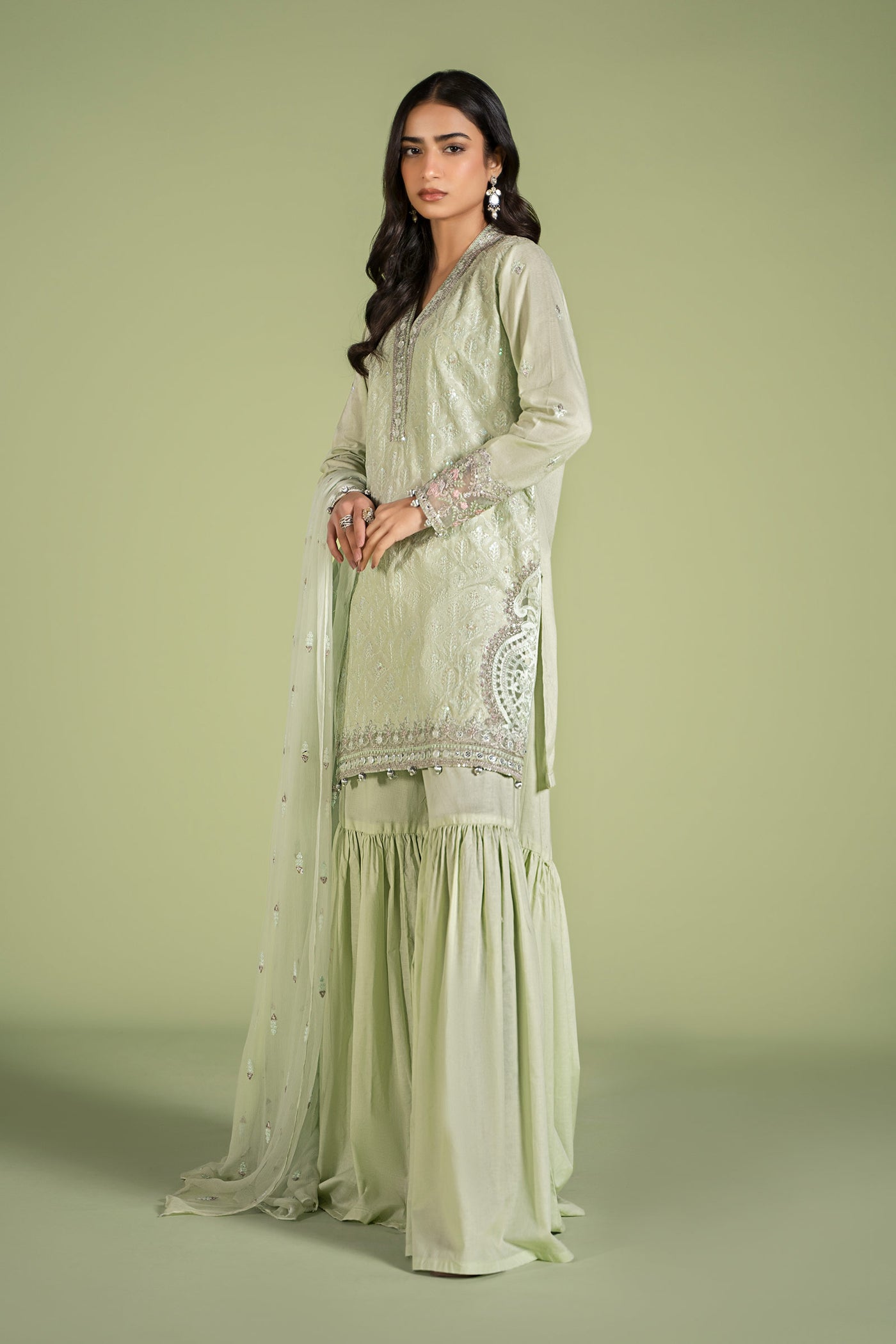 3 Piece Embroidered Lawn Suit