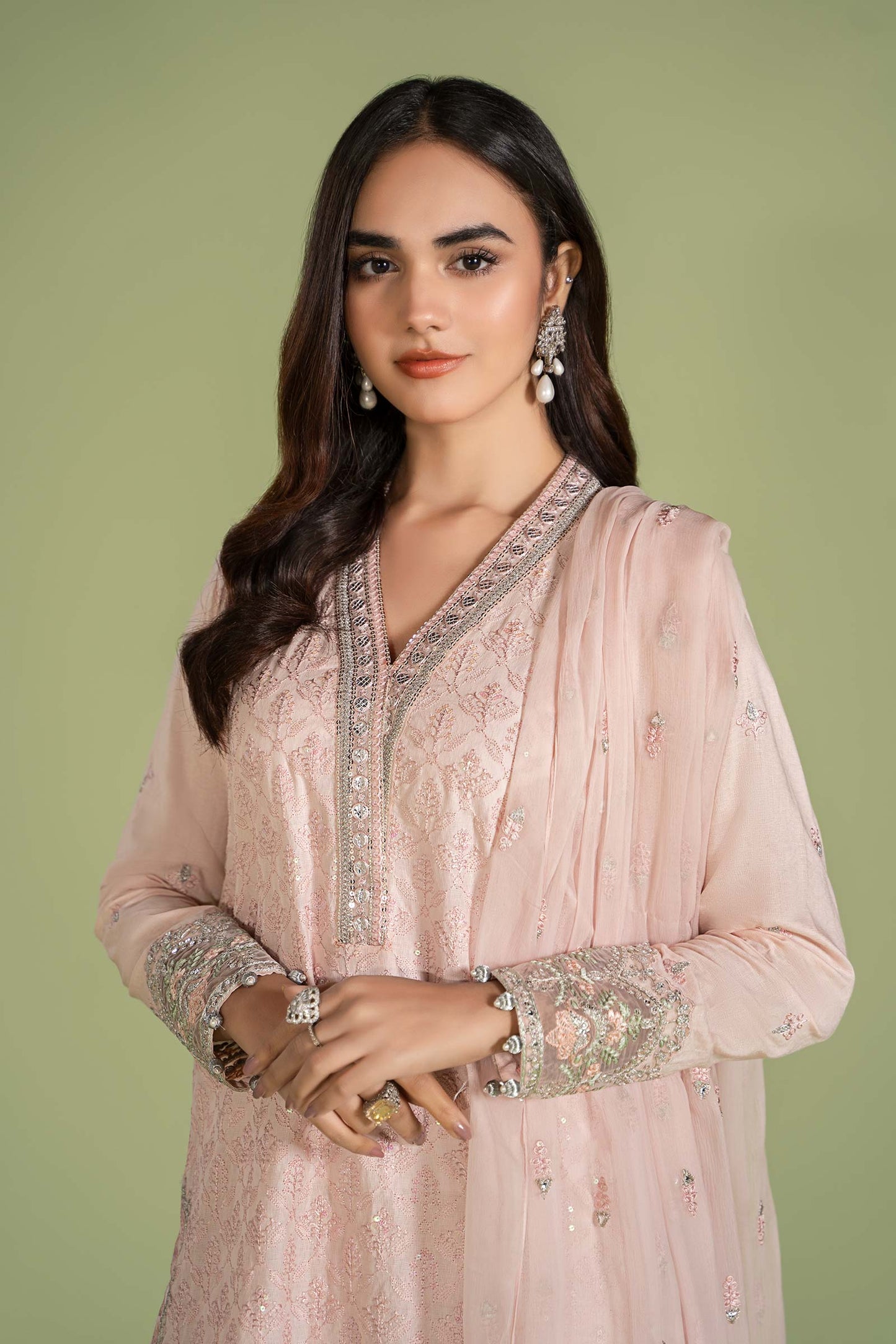 3 Piece Embroidered Lawn Suit