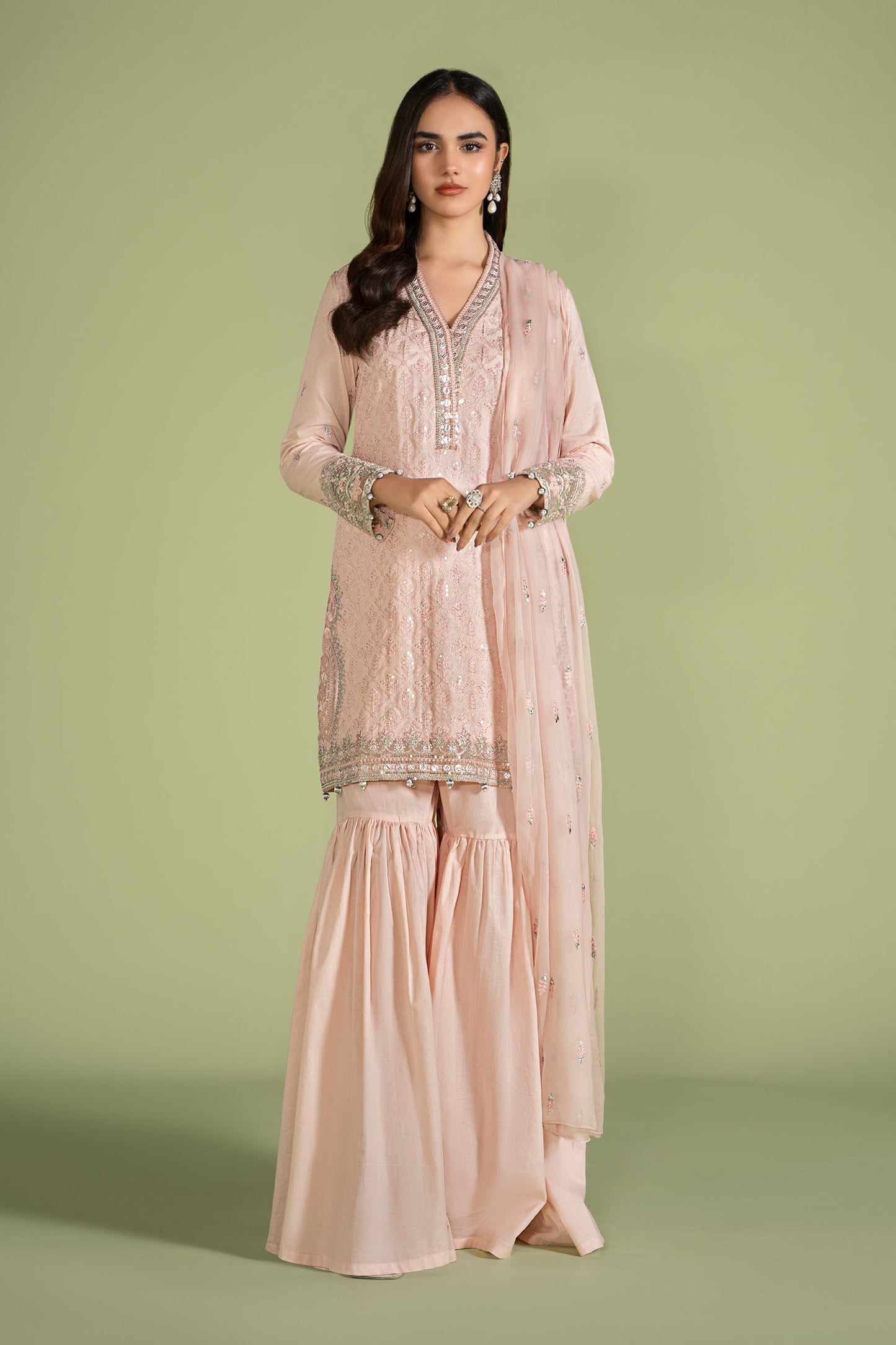 3 Piece Embroidered Lawn Suit