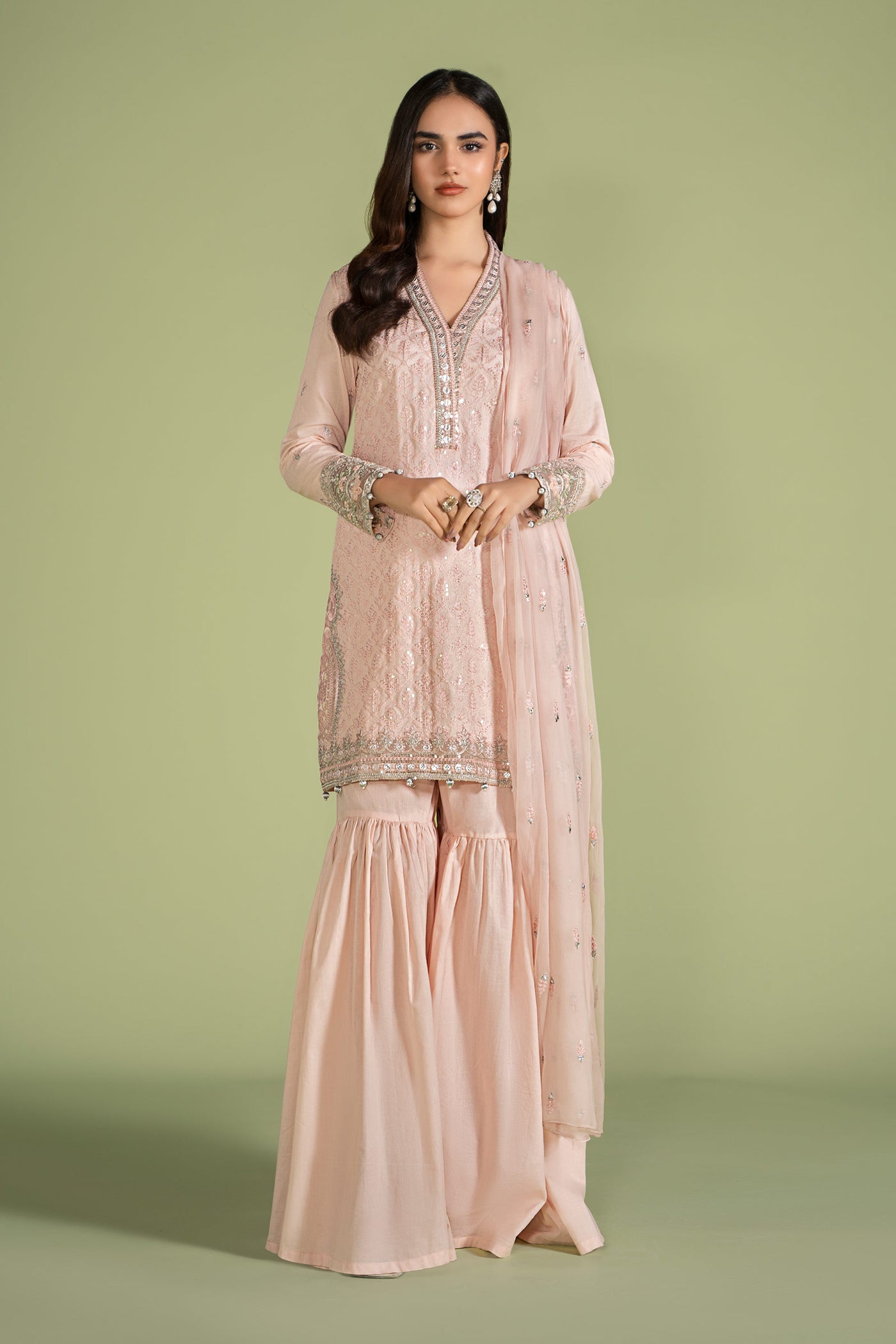3 Piece Embroidered Lawn Suit