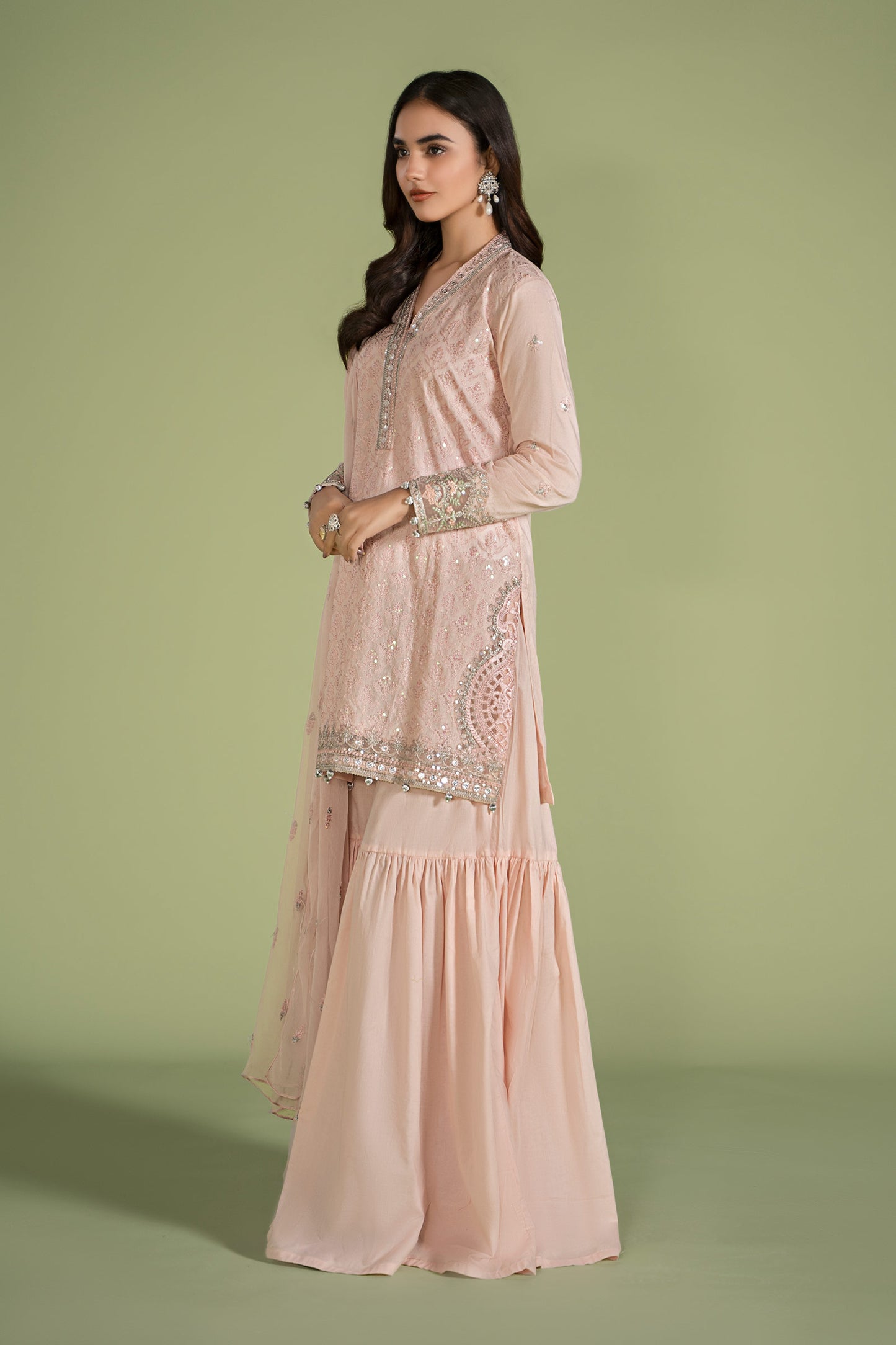 3 Piece Embroidered Lawn Suit