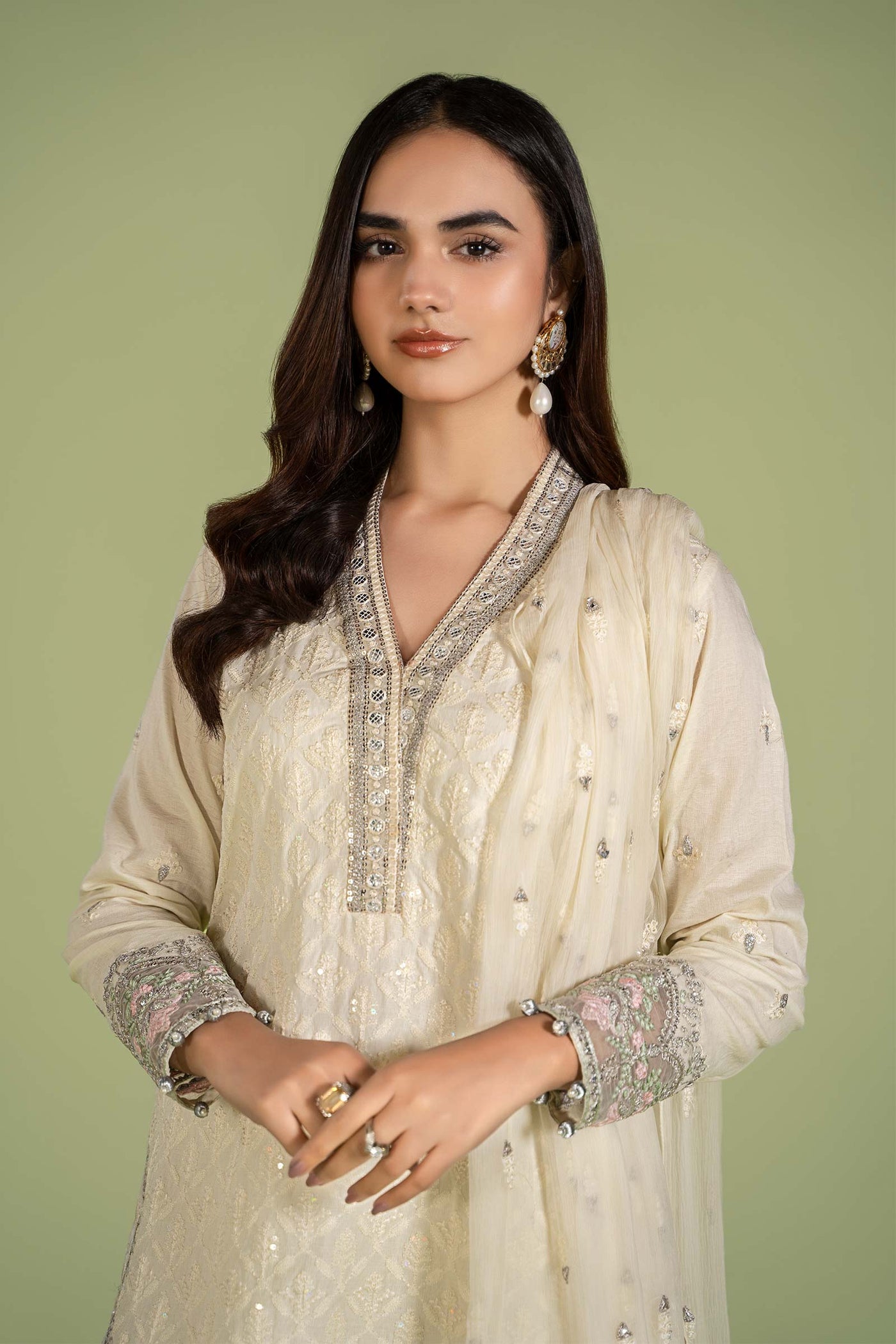 3 Piece Embroidered Lawn Suit