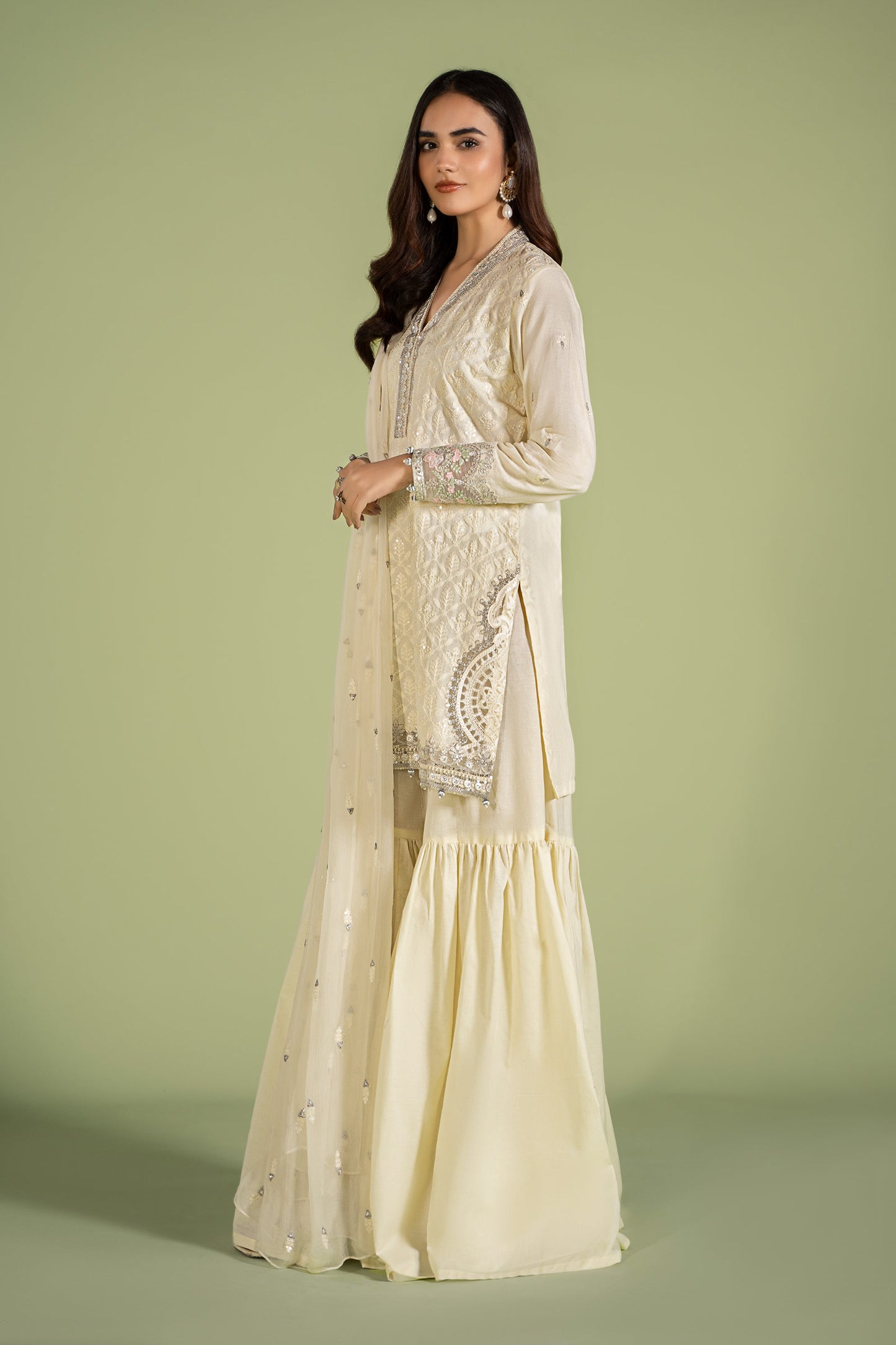 3 Piece Embroidered Lawn Suit